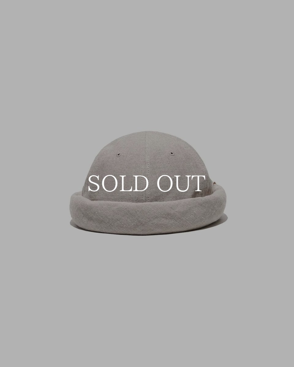 画像8: THE H.W.DOG&CO.  LINEN CANVAS ROLL CAP (8)