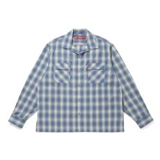 画像1: HideandSeek  Ombre Check L/S Shirt(26aw) (1)