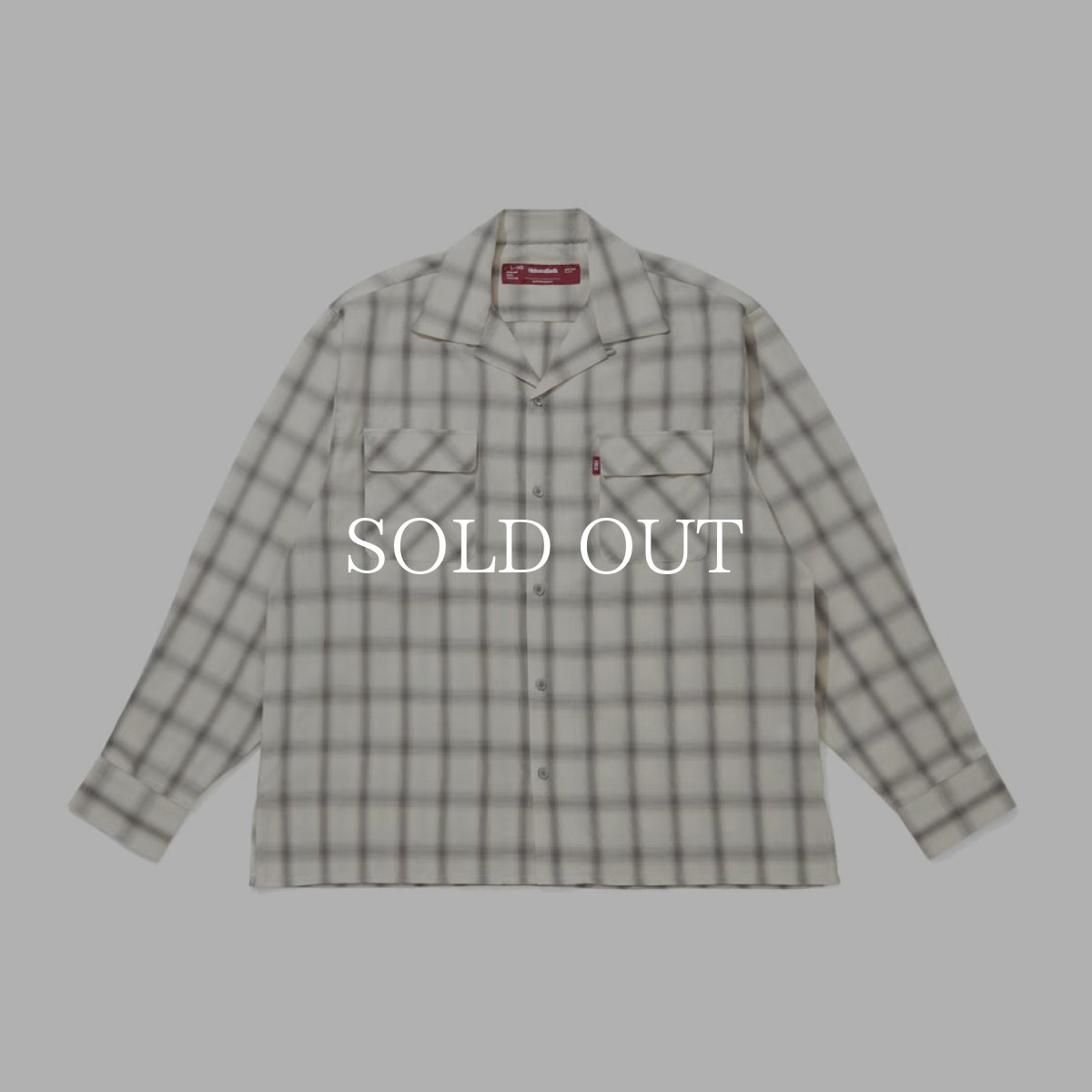 画像8: HideandSeek  Ombre Check L/S Shirt(26aw) (8)