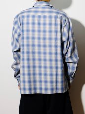 画像6: HideandSeek  Ombre Check L/S Shirt(26aw) (6)