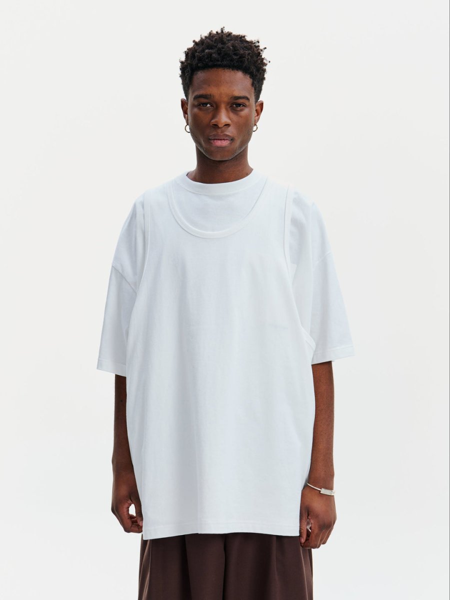 画像6: COOTIE PRODUCTIONS   Open End Yarn Error Fit Tank Top (6)