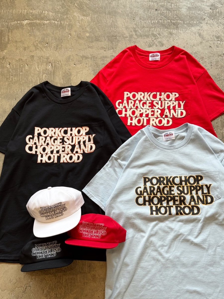 画像21: PORKCHOP GARAGE SUPPLY  C&H LOGO POCKET TEE (21)
