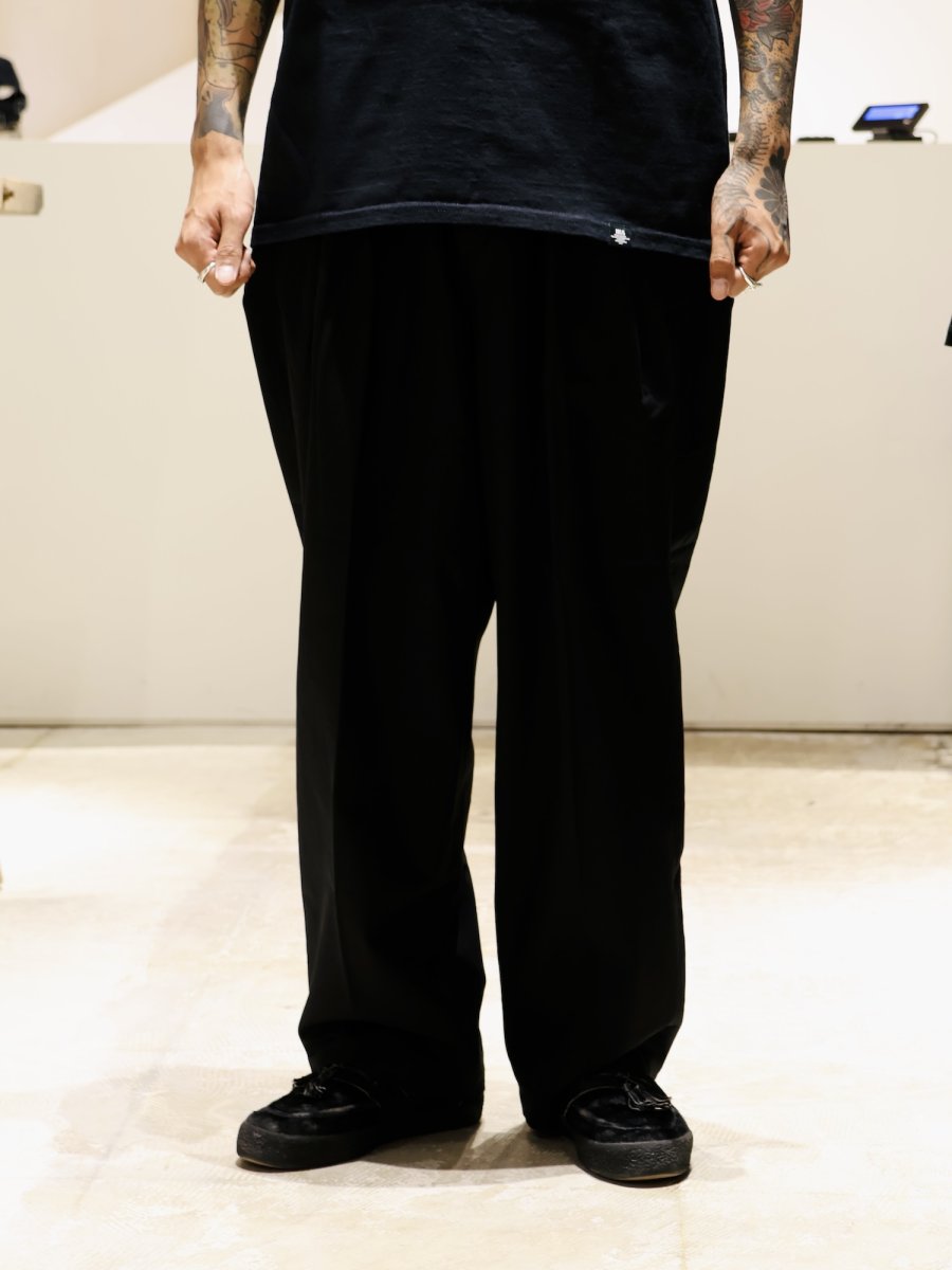 画像3: COOTIE PRODUCTIONS   Cotton Gabardine 2 Tuck Easy Pants (3)