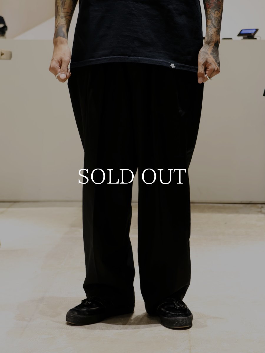 画像3: COOTIE PRODUCTIONS   Cotton Gabardine 2 Tuck Easy Pants (3)