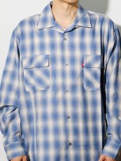 画像5: HideandSeek  Ombre Check L/S Shirt(26aw) (5)