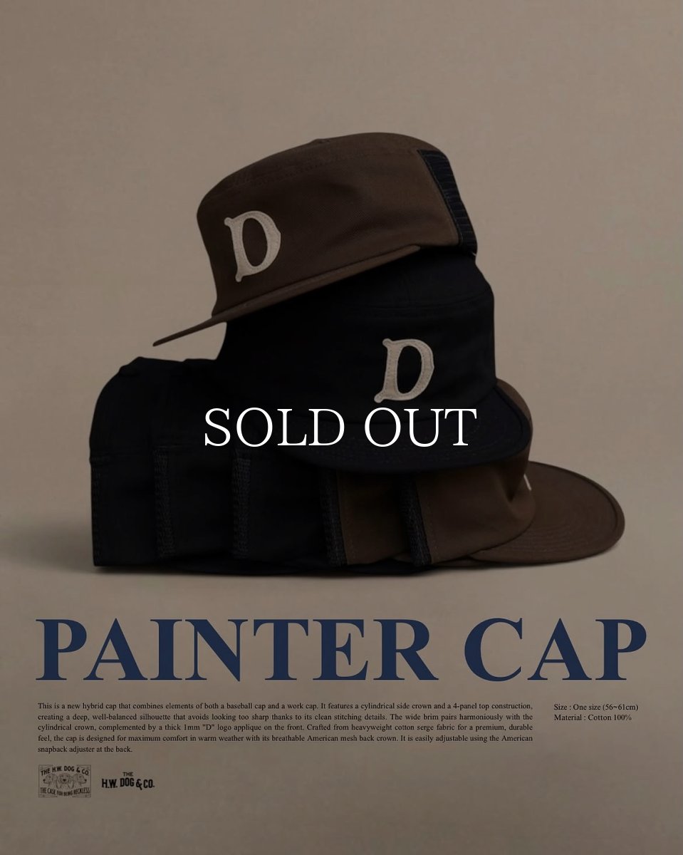 画像17: THE H.W.DOG&CO.  MESH PAINTER CAP (17)
