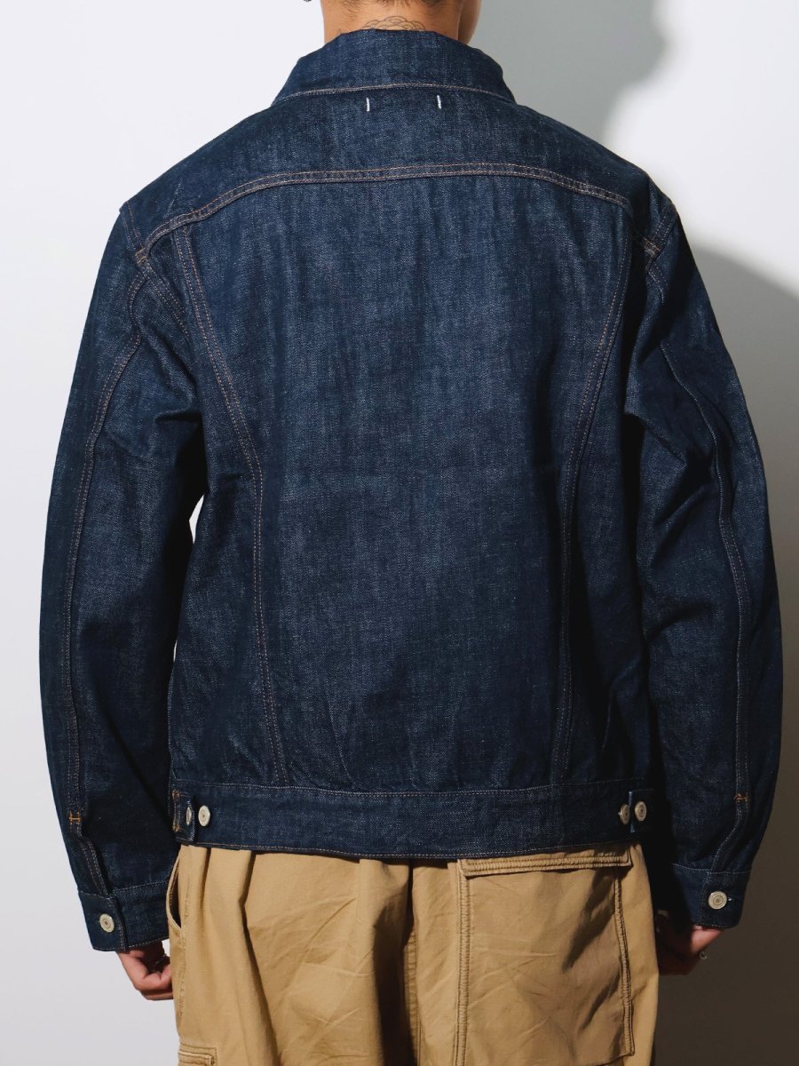 画像3: nonnative  TRUCKER BLOUSON COTTON 13.5oz DENIM OW (3)