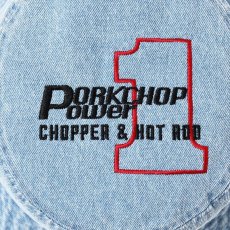 画像12: PORKCHOP GARAGE SUPPLY  P POWER DENIM BUCKET HAT (12)