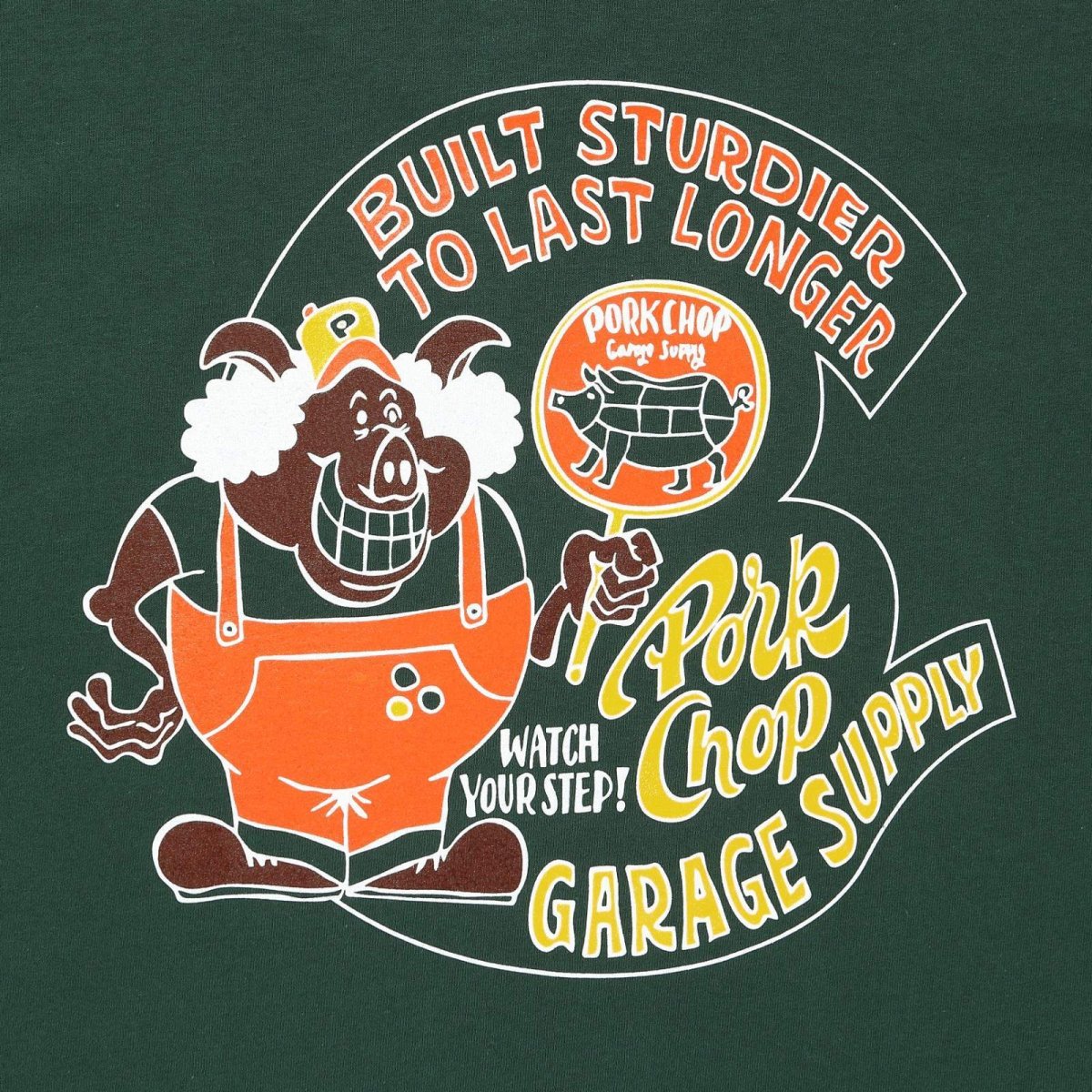 画像12: PORKCHOP GARAGE SUPPLY  PORKY TEE (12)