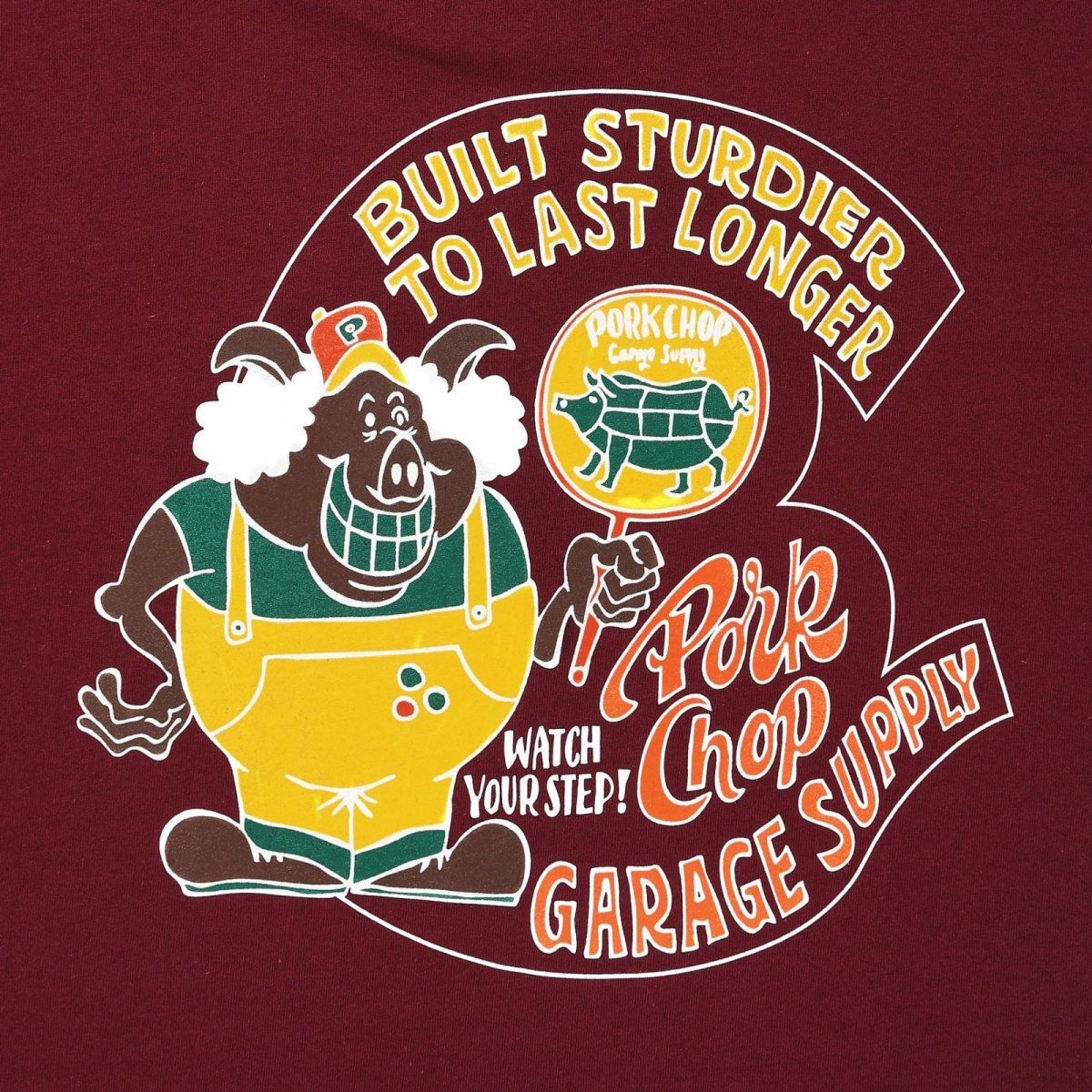 画像16: PORKCHOP GARAGE SUPPLY  PORKY TEE (16)