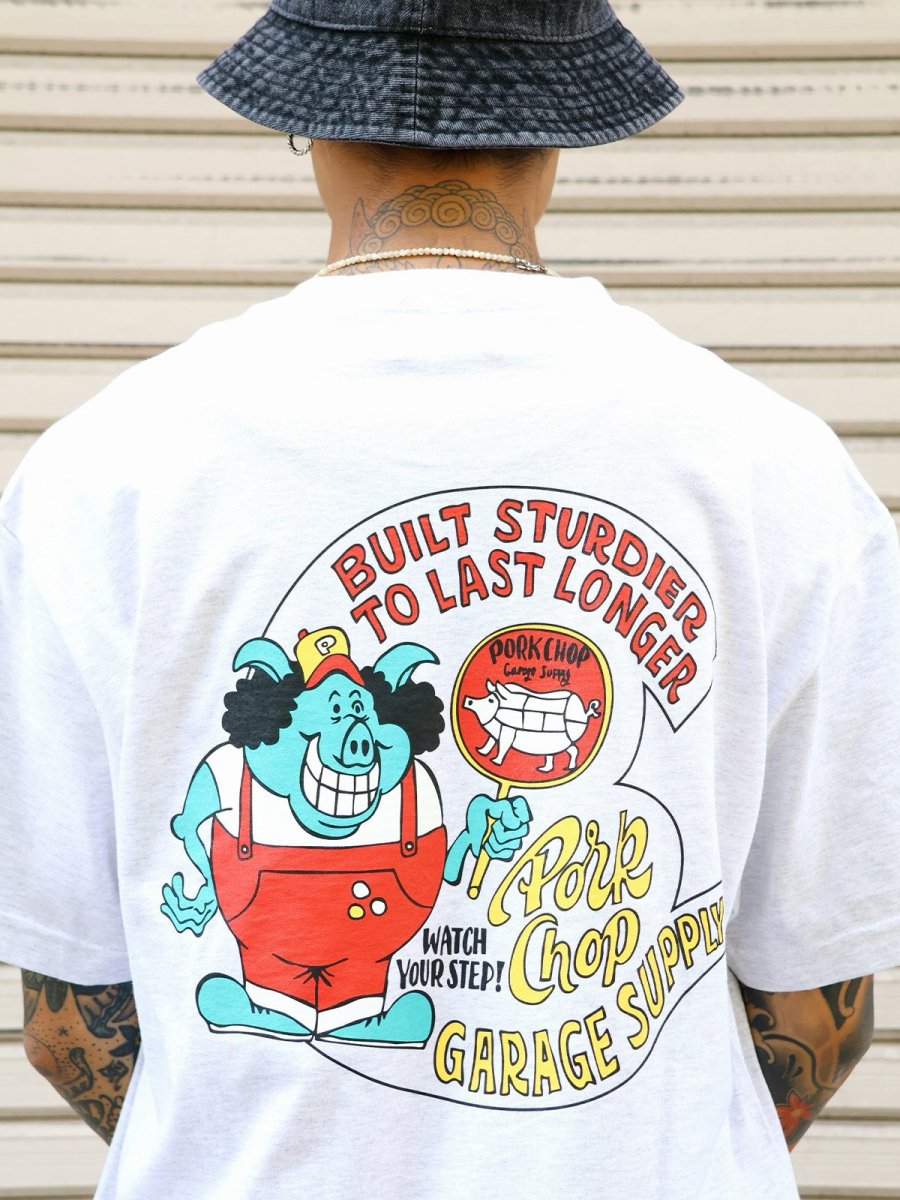画像6: PORKCHOP GARAGE SUPPLY  PORKY TEE (6)