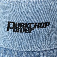 画像11: PORKCHOP GARAGE SUPPLY  P POWER DENIM BUCKET HAT (11)
