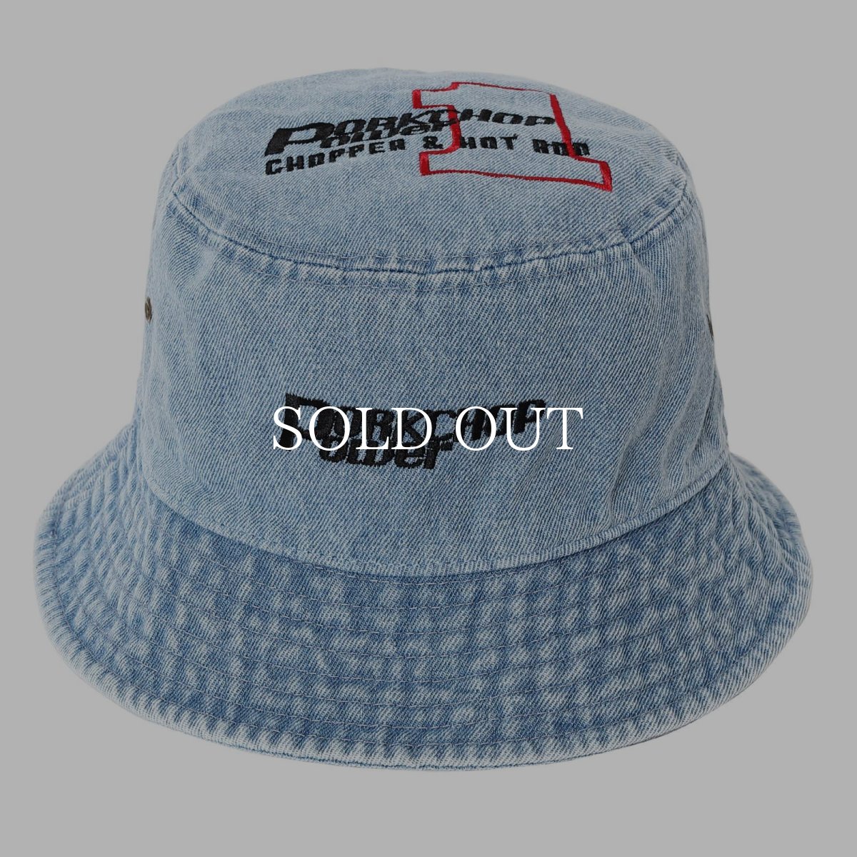 画像9: PORKCHOP GARAGE SUPPLY  P POWER DENIM BUCKET HAT (9)