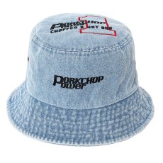 画像9: PORKCHOP GARAGE SUPPLY  P POWER DENIM BUCKET HAT (9)