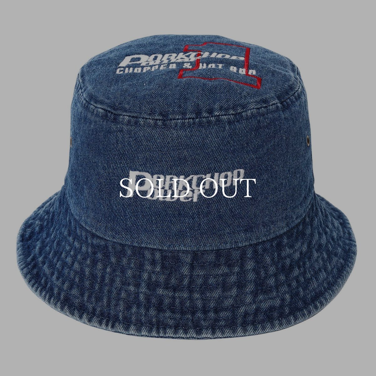 画像14: PORKCHOP GARAGE SUPPLY  P POWER DENIM BUCKET HAT (14)
