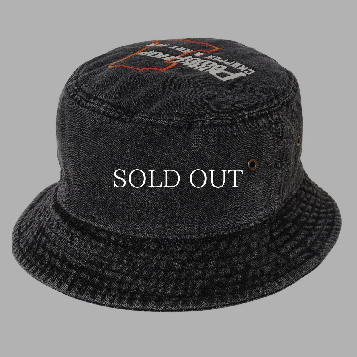 画像2: PORKCHOP GARAGE SUPPLY  P POWER DENIM BUCKET HAT (2)