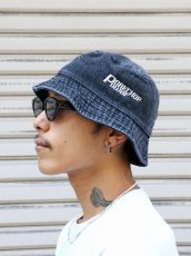 画像5: PORKCHOP GARAGE SUPPLY  P POWER DENIM BUCKET HAT (5)