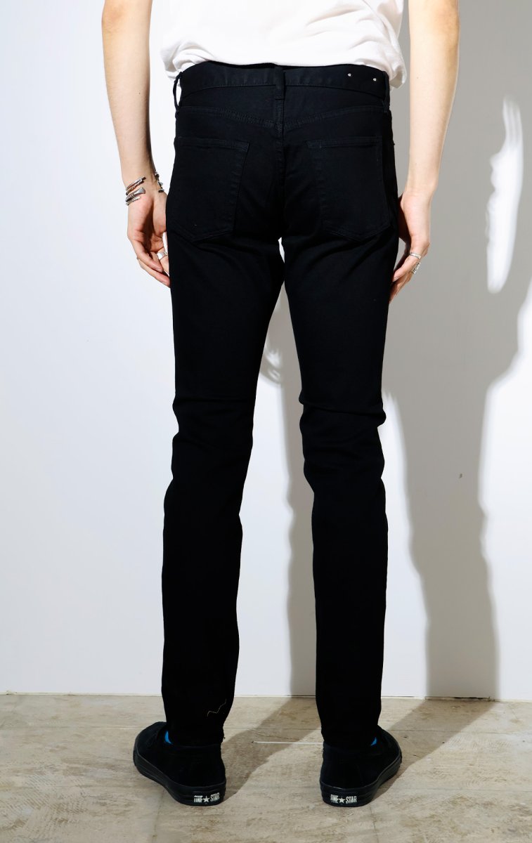 画像4: MINEDENIM  Black STR Denim S.Slim OWS  (4)
