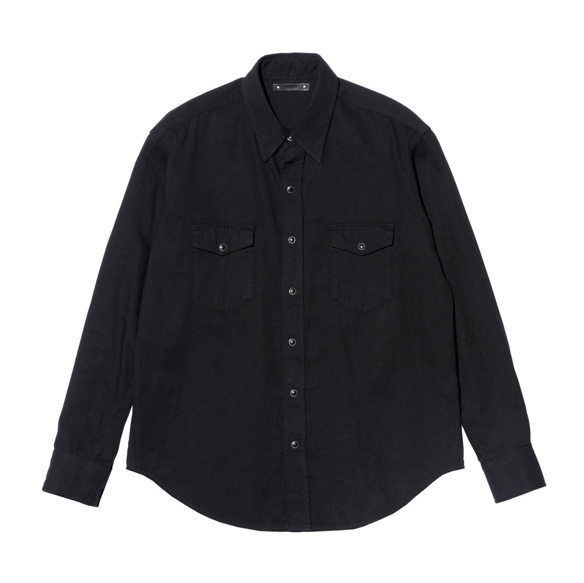 画像1: MINEDENIM  LO.Black Denim Western SH  (1)