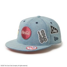 画像1: NEW ERA  9FIFTY Coca-Cola コカ・コーラ ウォッシュドデニム (1)