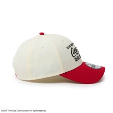 画像4: NEW ERA  9FORTY Coca-Cola コカ・コーラ クロームホワイト/スカーレット (4)