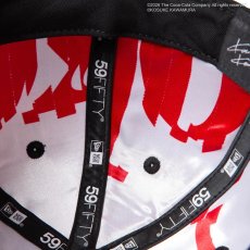 画像9: NEW ERA  59FIFTY Coca-Cola designed by Kosuke Kawamura コカ・コーラ Coke is it ブラック (9)
