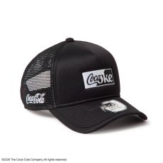 画像1: NEW ERA  9FORTY A-Frame トラッカー Coca-Cola Golf コカ・コーラ ブラック｜ゴルフ (1)