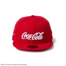 画像3: NEW ERA  59FIFTY Coca-Cola コカ・コーラ スカーレット (3)