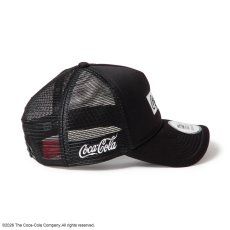 画像2: NEW ERA  9FORTY A-Frame トラッカー Coca-Cola Golf コカ・コーラ ブラック｜ゴルフ (2)