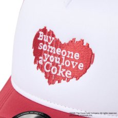 画像8: NEW ERA  9FORTY A-Frame トラッカー Coca-Cola designed by Kosuke Kawamura コカ・コーラ ホワイト/スカーレット (8)