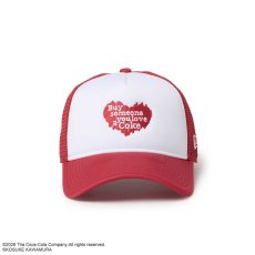 画像3: NEW ERA  9FORTY A-Frame トラッカー Coca-Cola designed by Kosuke Kawamura コカ・コーラ ホワイト/スカーレット (3)