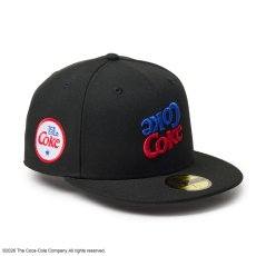 画像1: NEW ERA  59FIFTY Coca-Cola コカ・コーラ ブラック (1)