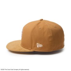 画像2: NEW ERA  59FIFTY Coca-Cola コカ・コーラ ライトブロンズ/ウィート (2)