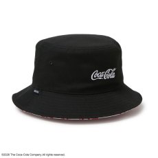画像6: NEW ERA  バケット01 リバーシブル Coca-Cola コカ・コーラ ブラック (6)