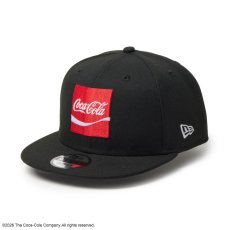 画像1: NEW ERA  9FIFTY Coca-Cola コカ・コーラ ブラック (1)
