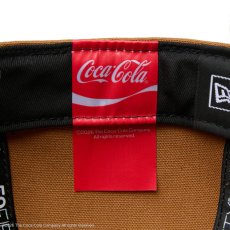 画像10: NEW ERA  59FIFTY Coca-Cola コカ・コーラ ライトブロンズ/ウィート (10)