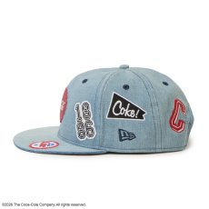 画像2: NEW ERA  9FIFTY Coca-Cola コカ・コーラ ウォッシュドデニム (2)
