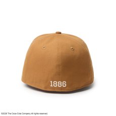 画像6: NEW ERA  59FIFTY Coca-Cola コカ・コーラ ライトブロンズ/ウィート (6)