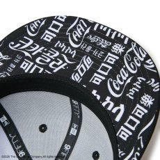 画像9: NEW ERA  9FIFTY Coca-Cola Golf コカ・コーラ ブラック｜ゴルフ (9)