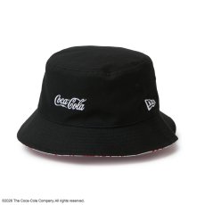画像2: NEW ERA  バケット01 リバーシブル Coca-Cola コカ・コーラ ブラック (2)