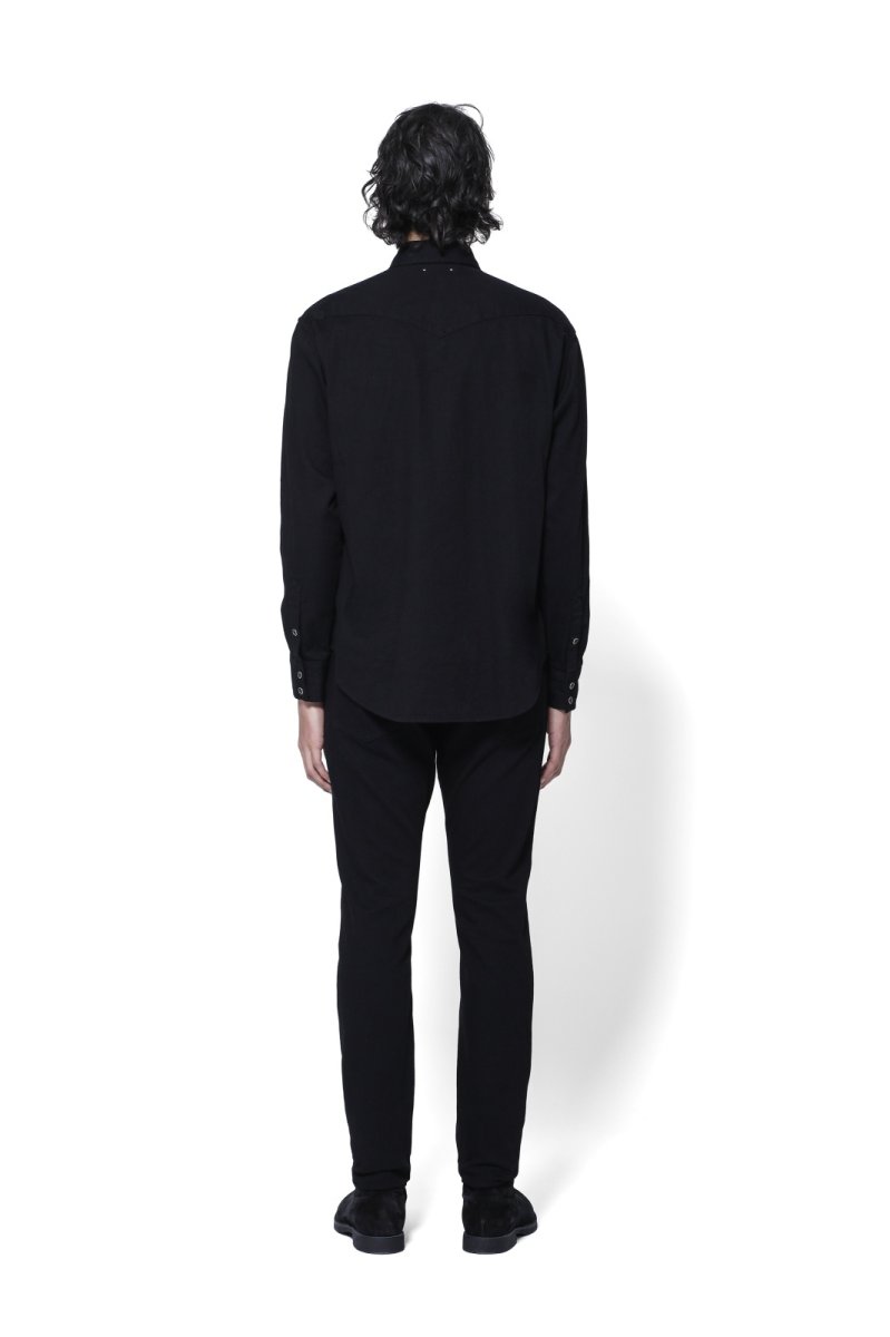 画像10: MINEDENIM  LO.Black Denim Western SH  (10)