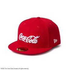 画像5: NEW ERA  59FIFTY Coca-Cola コカ・コーラ スカーレット (5)