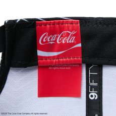 画像12: NEW ERA  9FIFTY Coca-Cola Golf コカ・コーラ ブラック｜ゴルフ (12)