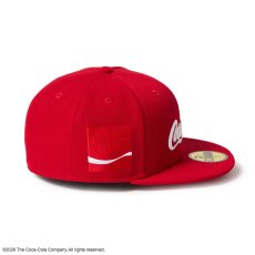 画像2: NEW ERA  59FIFTY Coca-Cola コカ・コーラ スカーレット (2)