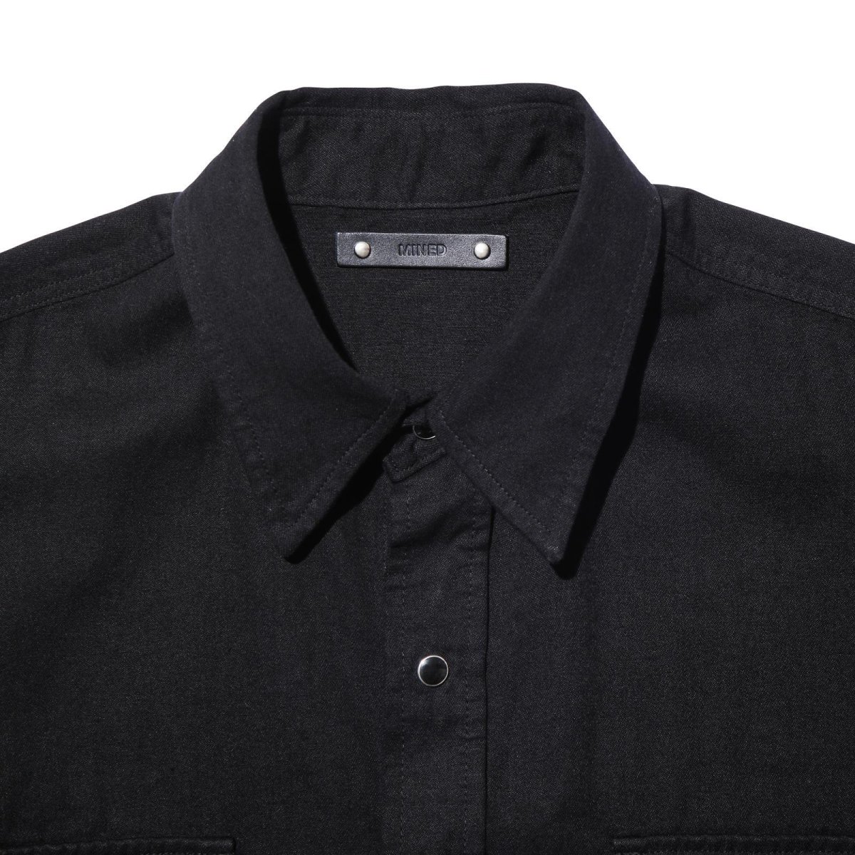 画像5: MINEDENIM  LO.Black Denim Western SH  (5)
