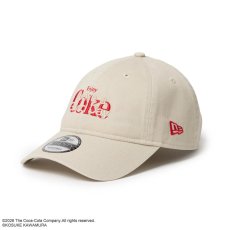 画像1: NEW ERA  9TWENTY Coca-Cola designed by Kosuke Kawamura コカ・コーラ クロームホワイト (1)