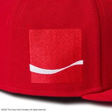 画像9: NEW ERA  59FIFTY Coca-Cola コカ・コーラ スカーレット (9)