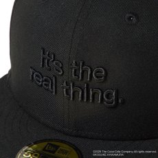 画像7: NEW ERA  59FIFTY Coca-Cola designed by Kosuke Kawamura コカ・コーラ Coke is it ブラック (7)