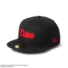 画像2: NEW ERA  59FIFTY Coca-Cola designed by Kosuke Kawamura コカ・コーラ ブラック (2)