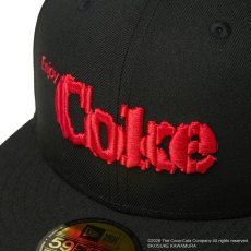 画像9: NEW ERA  59FIFTY Coca-Cola designed by Kosuke Kawamura コカ・コーラ ブラック (9)